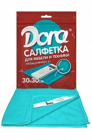 Dora, Салфетка из микрофибры для экранов, мониторов и электротехники Dora