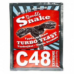 Спиртовые дрожжи Double Snake C48 130 гр.
