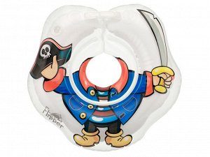 ROXY-KIDS - Надувной круг на шею для купания малышей Flipper Пират