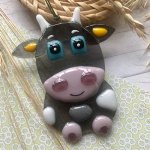 Сувенир на подвесе «Бычок»