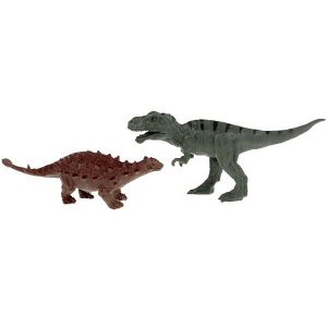 B1084623-R Игрушка пластизоль динозавры 4шт в пак. (русс. уп.) Играем вместе в кор.2*60наб