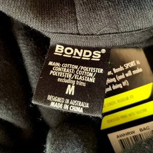Мужская толстовка с капюшоном Bonds – разрисованные кофты пусть носят подростки-реперы №2051