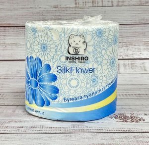 Бумага туалетная «INSHIRO SILK FLOWER» с ароматом Иланг Иланг