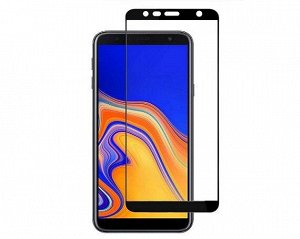 Защитное стекло Samsung J415F Galaxy J4+ (2018)/J610F Galaxy J6+ (2018) 3D Full черное
