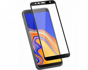 Защитное стекло Samsung J415F Galaxy J4+ (2018)/J610F Galaxy J6+ (2018) Full черное