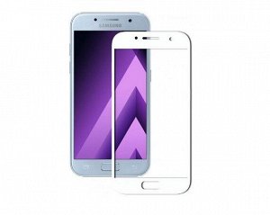 Защитное стекло Samsung A520F Galaxy A5 (2017) 3D Full белое