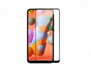 Защитное стекло Samsung A115F Galaxy A11 (2020)/M115 Galaxy M11 (2020) Full черное