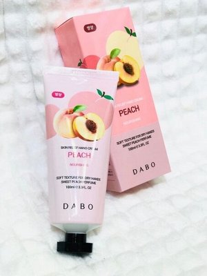 DABO Skin Relief Peach Nourishing Hand Cream Крем с экстрактом персика 100 мл