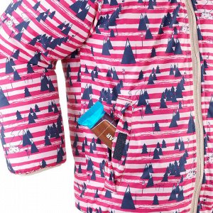 Куртка горнолыжная теплая двусторонняя 100 детская wedze