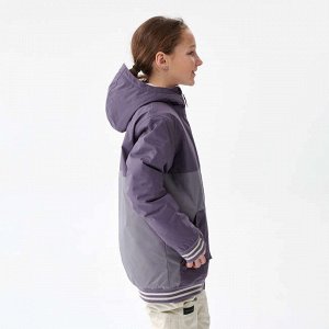 Куртка для сноуборда и лыж для девочек фиолетовая SNB 100 DREAMSCAPE