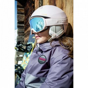 Куртка для сноуборда и лыж для девочек фиолетовая SNB 100 DREAMSCAPE