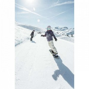 DECATHLON Куртка для сноуборда и лыж для девочек фиолетовая SNB 100 DREAMSCAPE