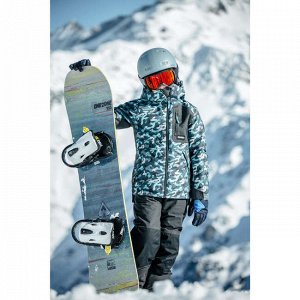 Комбинезон для сноуборда и лыж для мальчика SNB BIB 500 DREAMSCAPE