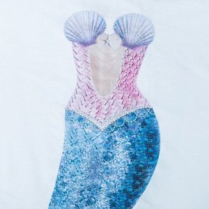 Постельное белье &quot;Этель&quot; 1,5 сп Fairy mermaid 143х215 см, 150х214 см, 50х70 см -1 шт, 100% хл, бязь