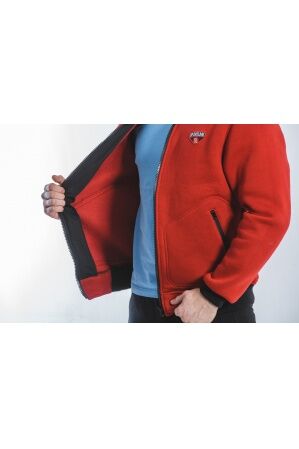 Куртка - бомбер мужская (красный) М-30
