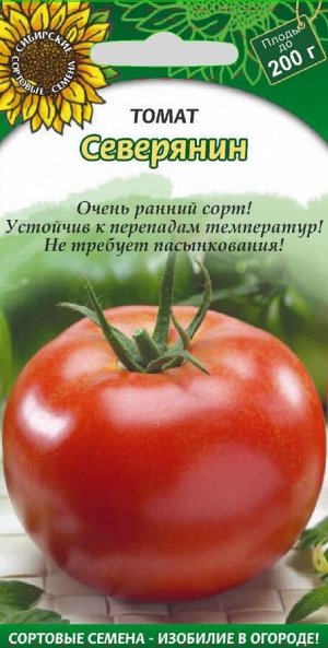 Северянин томат 20шт (ссс)