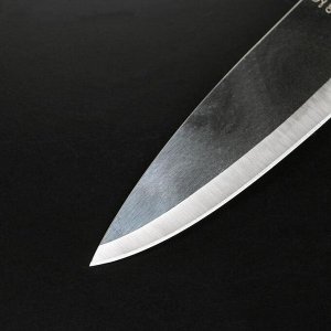 Нож кухонный «Классик», шеф, лезвие 19 см, черная пластиковая ручка 5398212