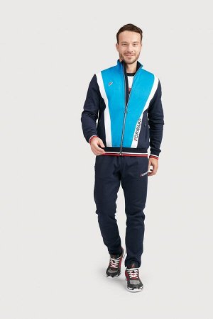 Куртка тренировочная мужская (синий/голубой)