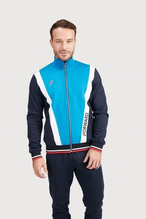Куртка тренировочная мужская (синий/голубой)