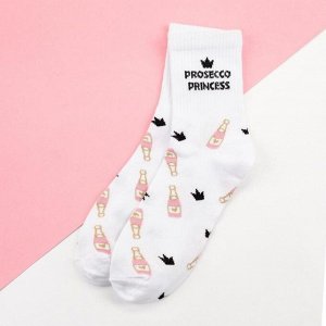 Носки женские новогодние новогодние KAFTAN "Prosecco" размер 36-40 (23-25 см)