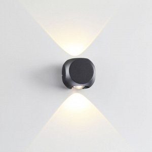 4222/4WL HIGHTECH ODL21 187 черн/металл Настенный светильник IP54 LED 4W 350Лм 3200K MIKO