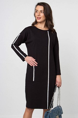 Платье "Гарда" (черное) П1739