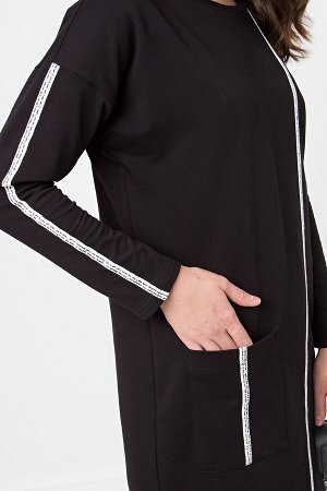 Платье "Гарда" (черное) П1739