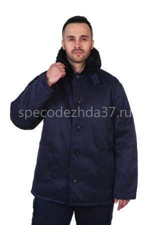 Куртка рабочая зимняя &quot;Металлург&quot; цв.тёмно-синий тк.темп