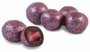 Драже Мармелад вишневый в темной шоколадной глазури 500г