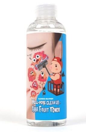 Очищающий фруктовый тонер Hell pore clean up AHA Fruit Toner