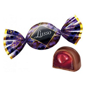 Конфеты Lusso вкус черной смородины 500г