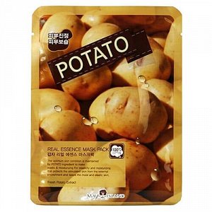 [MAY ISLAND] Маска для лица тканевая с картофелем 25 мл/Real Essense Potato Mask Pack 25 ml