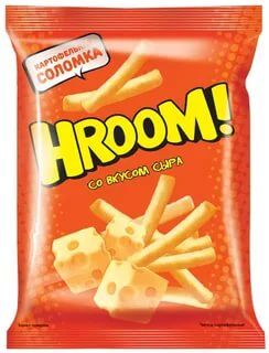 Чипсы Hroom картоф. 50г/28 Сыр