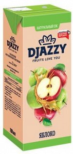 Сок яблочный DJAZZY 0.2л./27