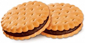 Печенье–сэндвич с шоколадным вкусом (коробка 3,4кг)