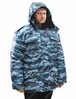 Куртка Зима тк.Оксфорд цв.Серый Камыш