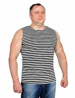 Майка-тельняшка ГОСТ ш/пл Чёрная полоса