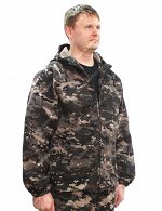Костюм River Sport тк.Грета рип-стоп цв.Мультикам чёрный