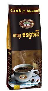 Mondulkiri Coffee Robusta Black Powder / Молотый камбоджийский кофе "Робуста" (500 гр)