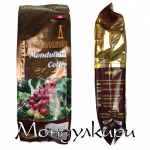 Молотый камбоджийский кофе(робуста+арабика) от Mondulkiri 500 гр / Mondulkiri Coffee Choco Powder 500g