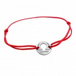 Серебряный браслет нить знак зодиака &quot;Весы&quot;, арт. 10393
