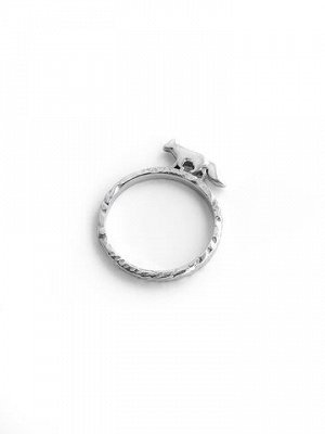 Серебряное кольцо "Лиса"