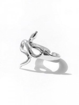 Серебряное кольцо "Змейка" на верхнюю фалангу