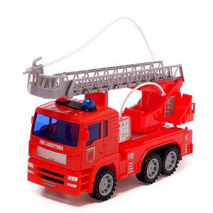 Набор «Пожарная служба», с машиной, стреляющей водой