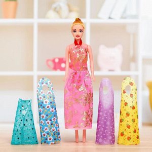 Кукла модель «Лера» с набором платьев, МИКС