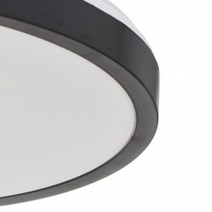 Люстра 328/4 72Вт LED черный 49,5х4 см