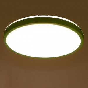 Люстра 328/9 72Вт LED 3000/4000/6500К зеленый  d=49,5 см, h=4 см