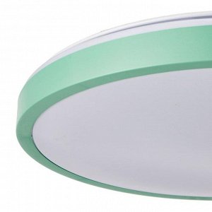 Люстра 328/9 72Вт LED 3000/4000/6500К зеленый  d=49,5 см, h=4 см