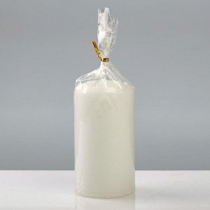 Свеча - цилиндр "Колор", 7?13 см, белый