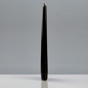 Свечи античные лакированные №40, 2,2?23 см, чёрный